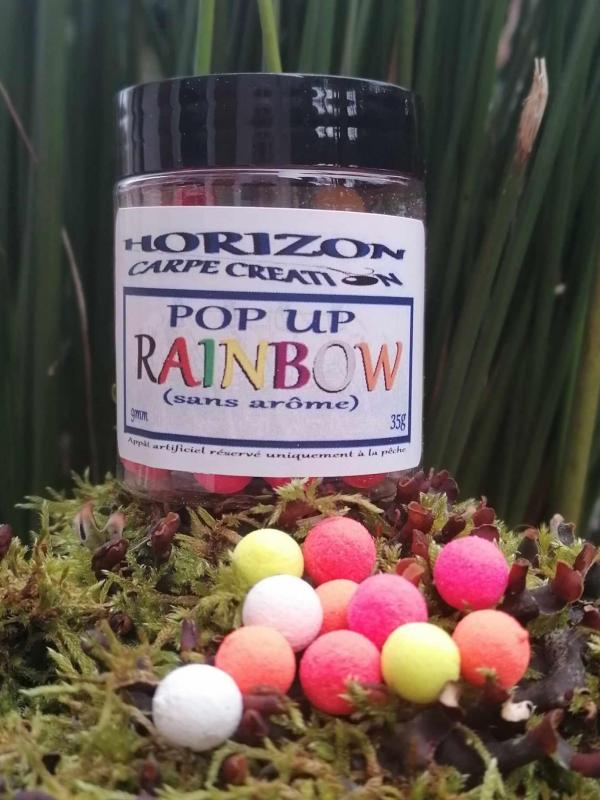 Pop up rainbow sans arome